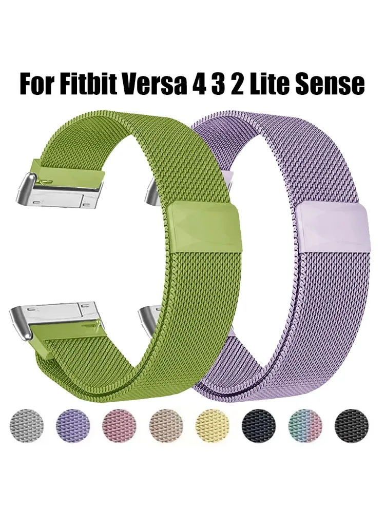 Milanese Loop Magnetic - Metal Strap For Fitbit Versa 4