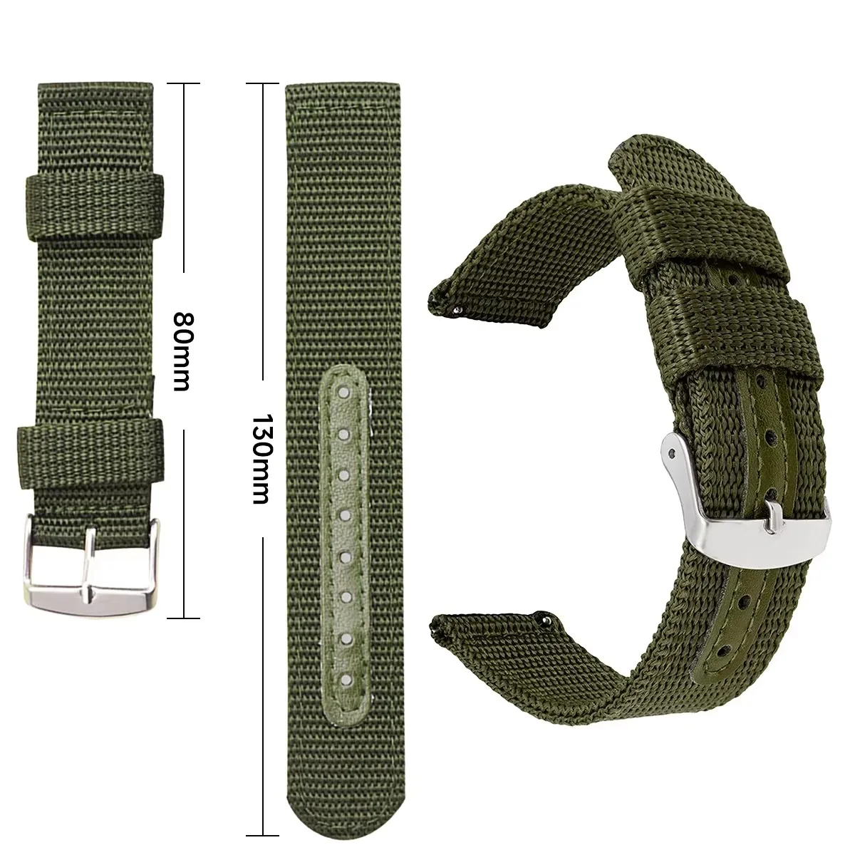 High Quality Nylon Canvas Watc - Canvas Strap Watch 评论和价格