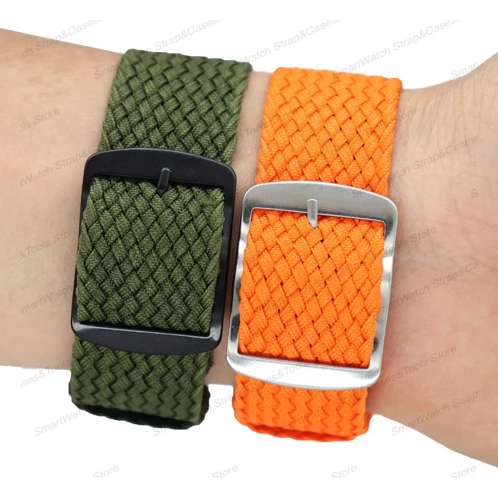 14mm 16mm 18mm 20mm 22mm Perlo - Perlon Strap Woven 评论和价格