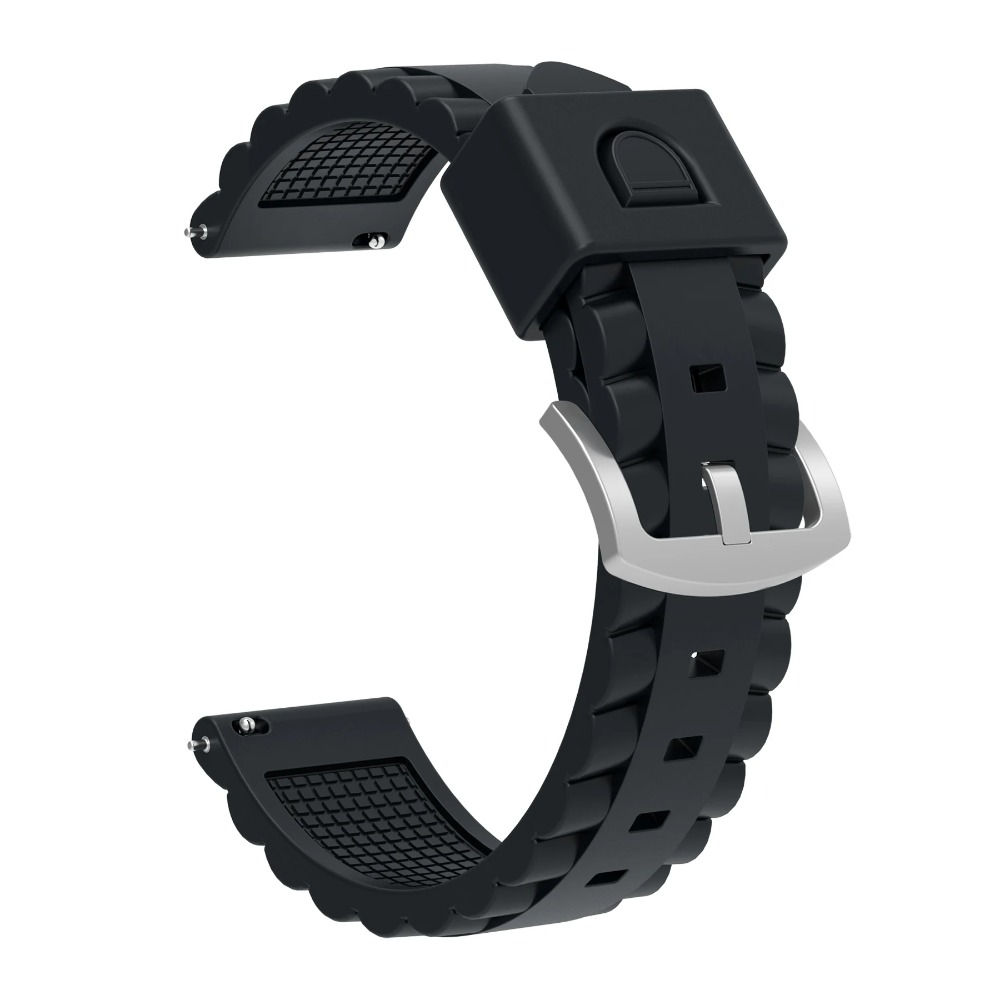 Soft Silicone Strap For 20mm 2 - Silicone Watch Band 22Mm 评论和价格