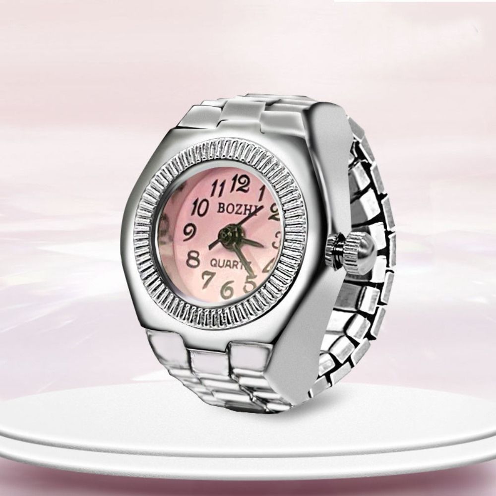 Punk Mini Finger Watch Rings C - Canvas Strap Watch 评论和价格