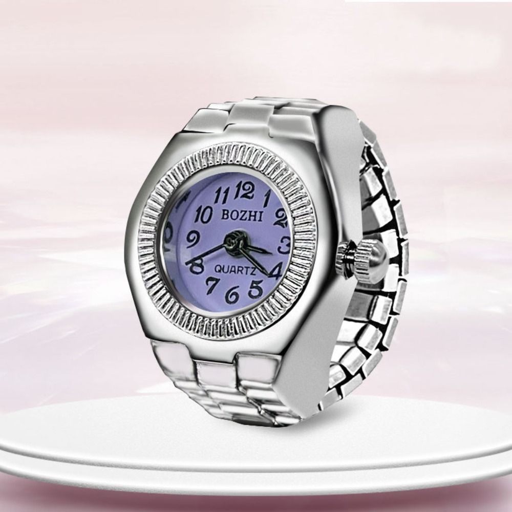 Punk Mini Finger Watch Rings C - Canvas Strap Watch 评论和价格