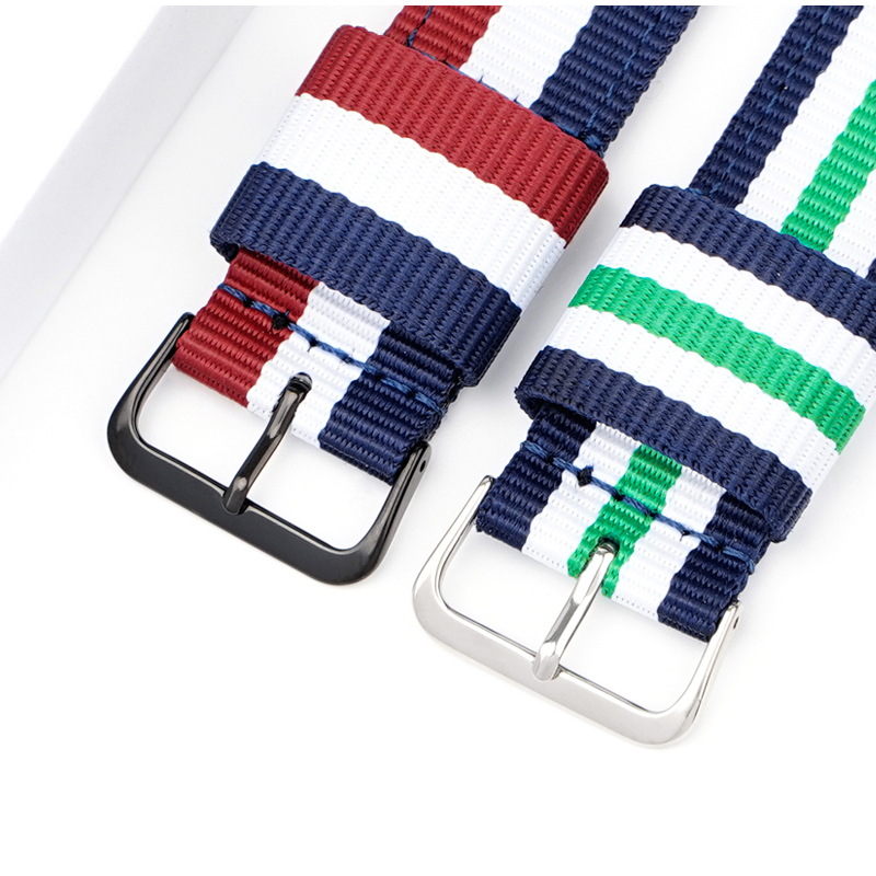 Nylon Watch Strap 20mm 22mm Qu - Canvas Strap Watch 评论和价格