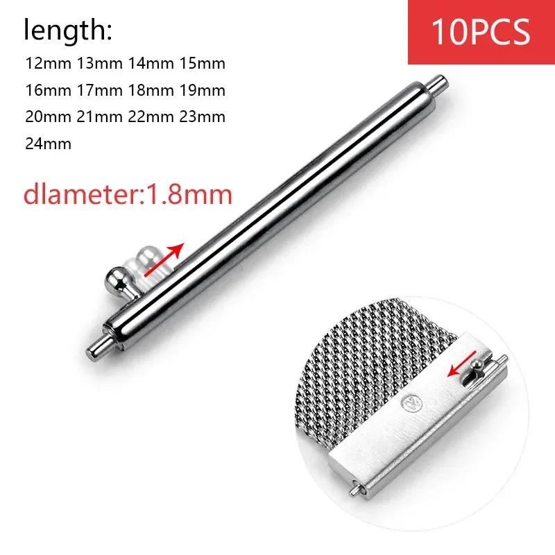 22MM 20MM 10PCS 1.8mm Diameter - Spring Bar Tool Set 评论和价格
