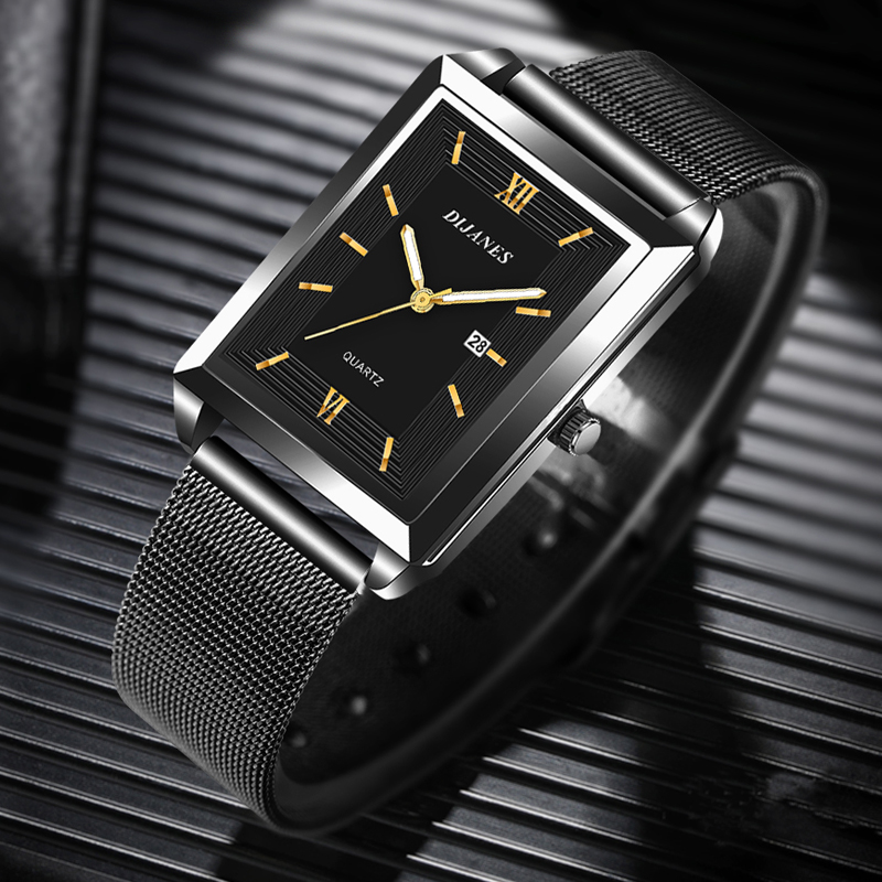 Men's Calendar Date Sport & Le - Leather Watch Band Men 评论和价格