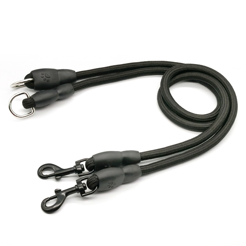 Dog Leash Double Leashes for D - Leather Strap Quick Release 评论和价格