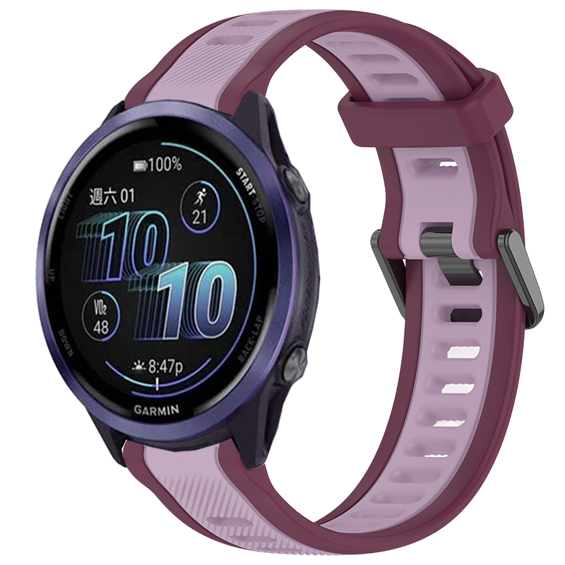 22mm 20mm 18mm Texture Silicon - Silicone Watch Band 22Mm 评论和价格
