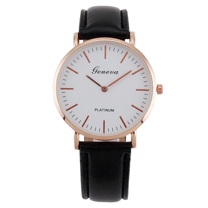Men Quartz Watch Minimalist Ul - Leather Watch Band Men 评论和价格