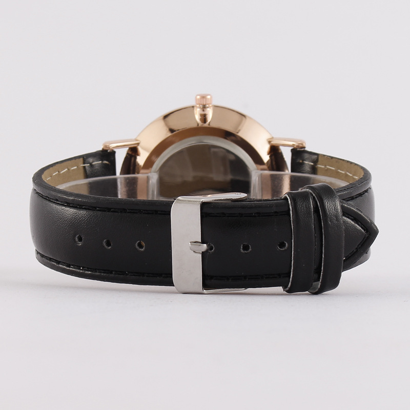 Men Quartz Watch Minimalist Ul - Leather Watch Band Men 评论和价格