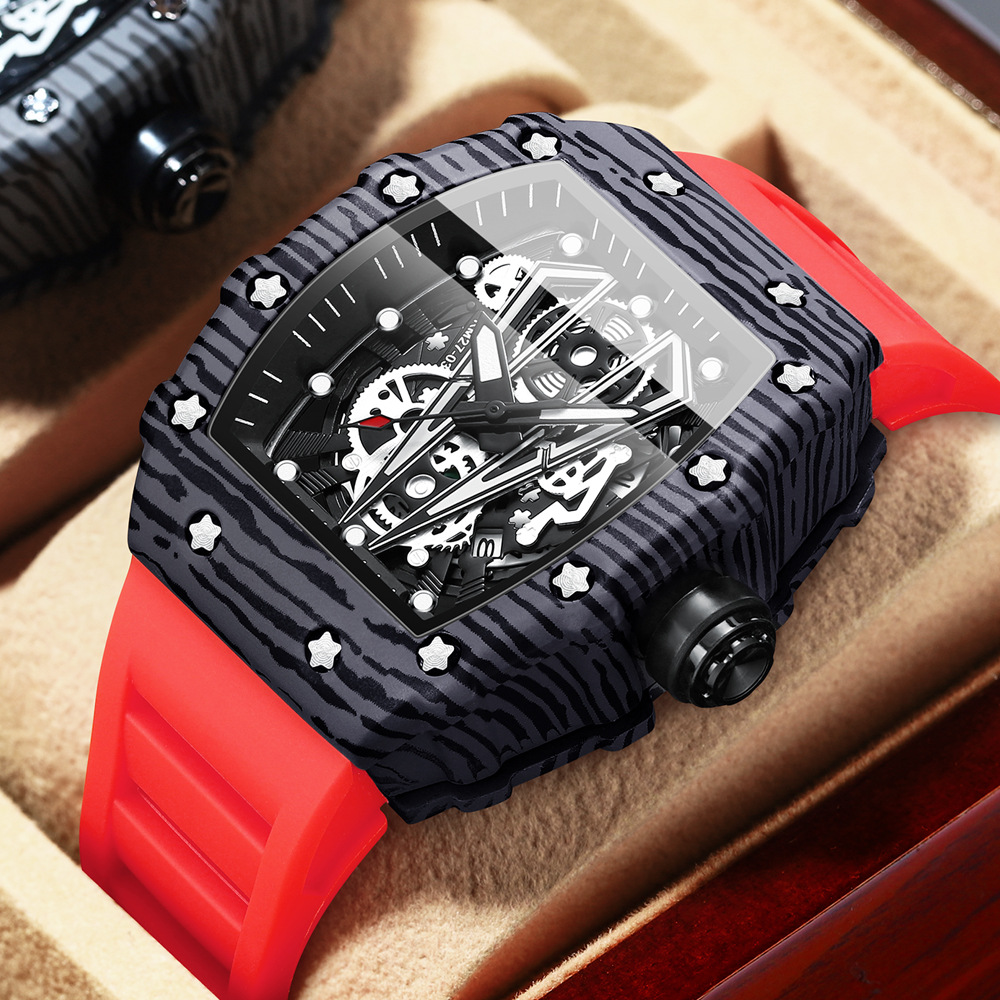BINBOND B8577 Fashion Men's Qu - Rubber Strap Diver 评论和价格