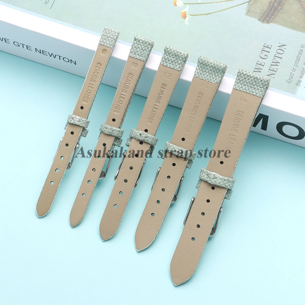 Small Size 8mm 10mm 12mm 14mm  - Canvas Strap Watch 评论和价格