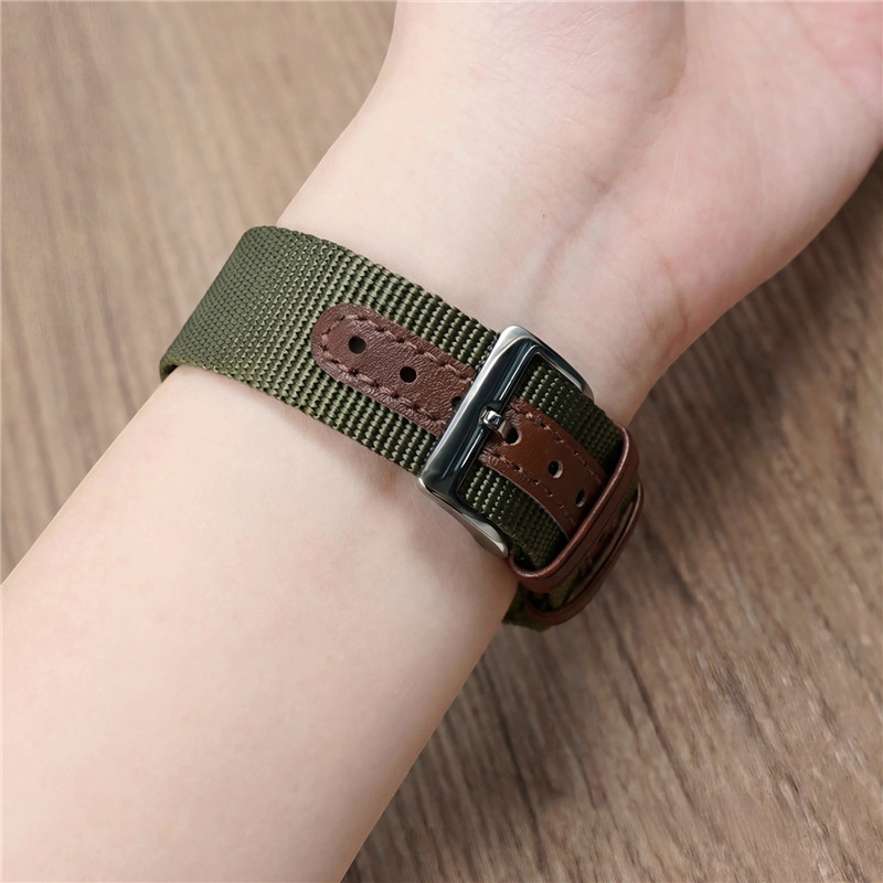 Nylon Ribbed Watch Band 20mm 2 - Nato Strap Nylon 评论和价格
