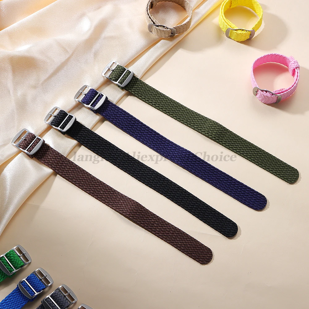14mm 16mm 18mm 20mm 22mm Fabri - Perlon Strap Woven 评论和价格
