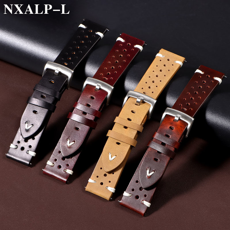 Retro Oil Wax Discoloration Le - Nato Strap Nylon 评论和价格