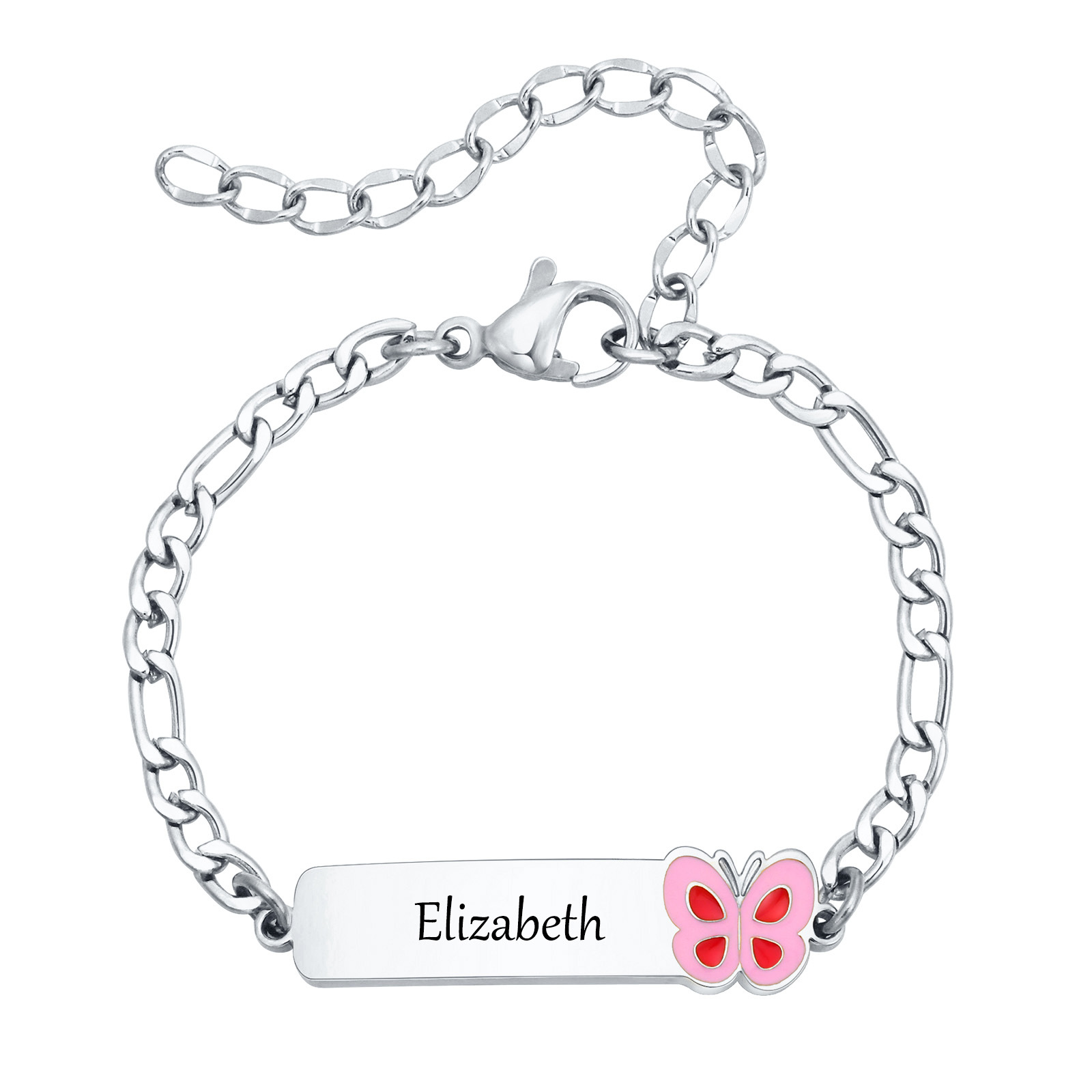 Vnox Personalized Baptism Gift - Butterfly Clasp Deployant 评论和价格