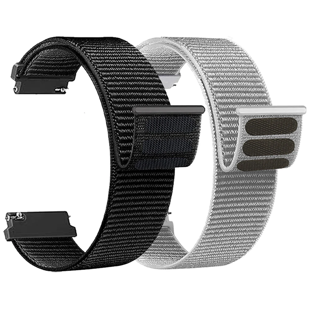20 22mm Braided Band for Xiaom - Sport Loop Velcro 评论和价格