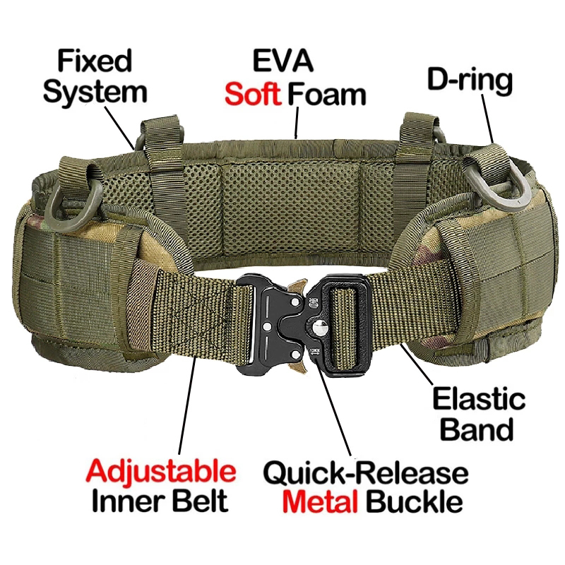 Tactical Belt Quick Release Ou - Leather Strap Quick Release 评论和价格