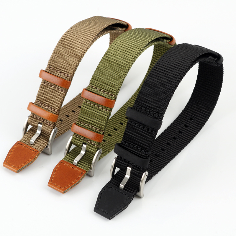 20MM 22MM Men's Outdoor Fabric - Nato Strap Nylon 评论和价格