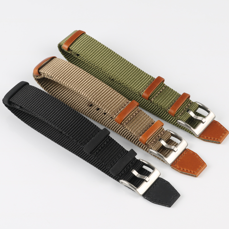 20MM 22MM Men's Outdoor Fabric - Nato Strap Nylon 评论和价格