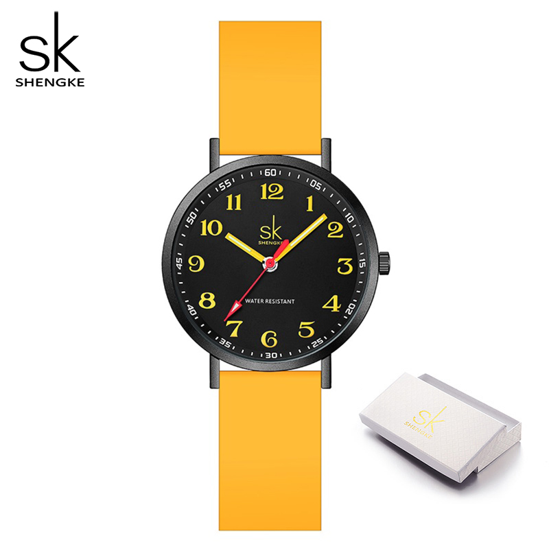 SHENGKE Women Fashion Silicone - Silicone Band Women 评论和价格