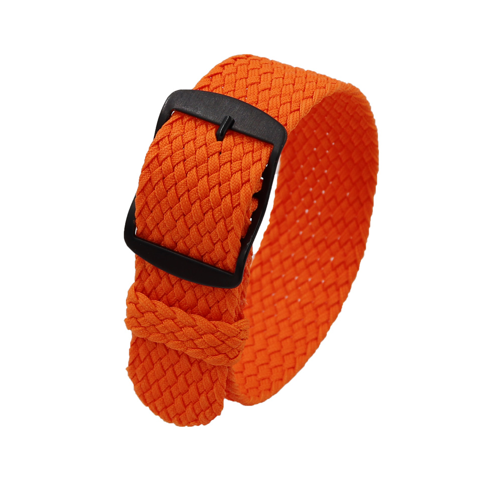 18mm 20mm 22mm Solid color For - Perlon Strap Woven 评论和价格