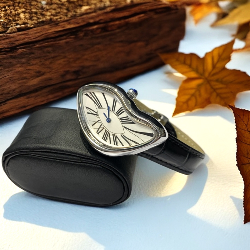 Medieval alien watches melt an - Leather Watch Band Men 评论和价格