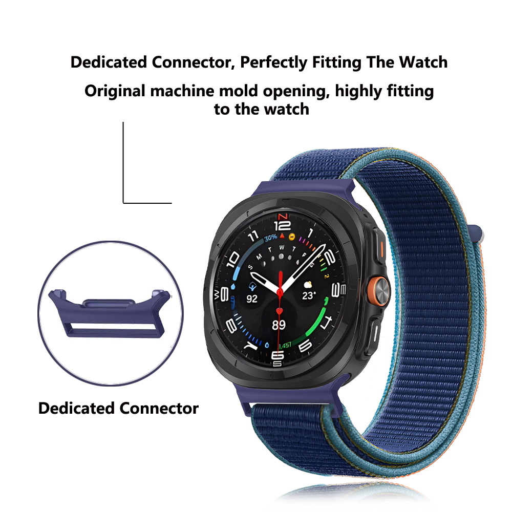 Colorful Weave Band For Samsun - Sport Loop Velcro 评论和价格