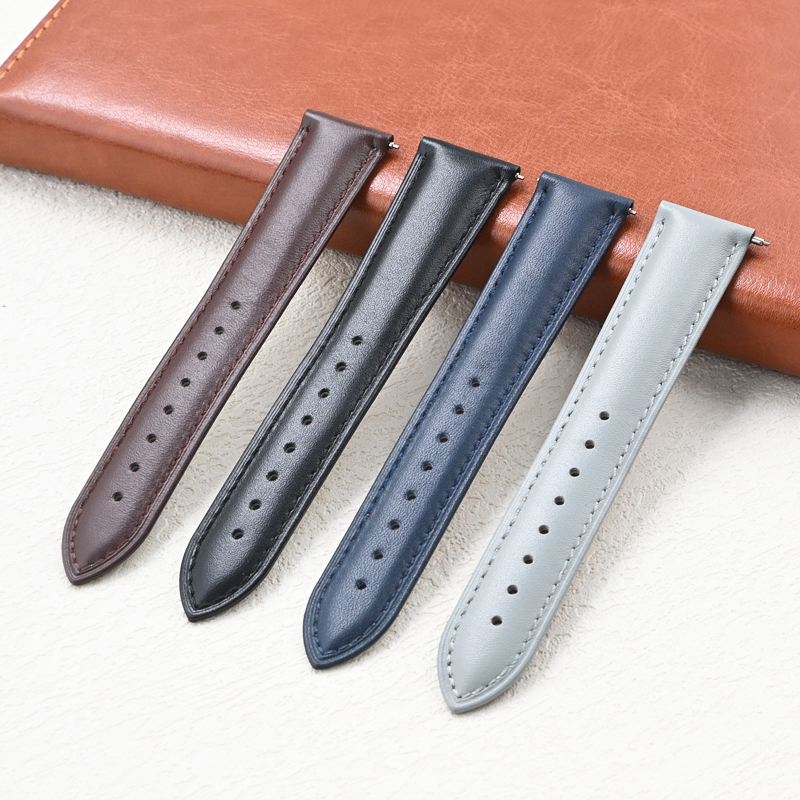 Genuine Leather Strap Band 12/ - Leather Strap Quick Release 评论和价格