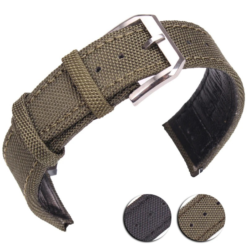 Nylon Genuine Leather Watch Ba - Nato Strap Nylon 评论和价格