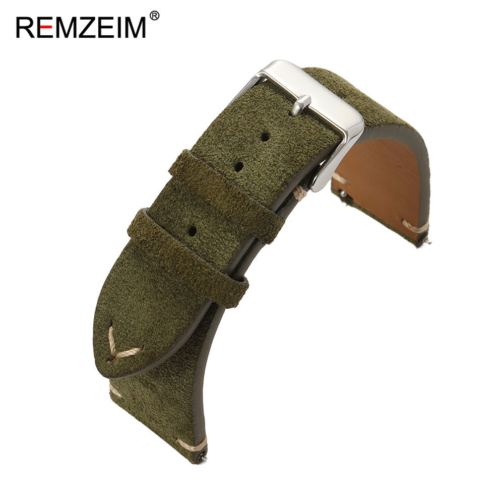 Unisex Suede Leather Watch Bel - Suede Strap Watch 评论和价格