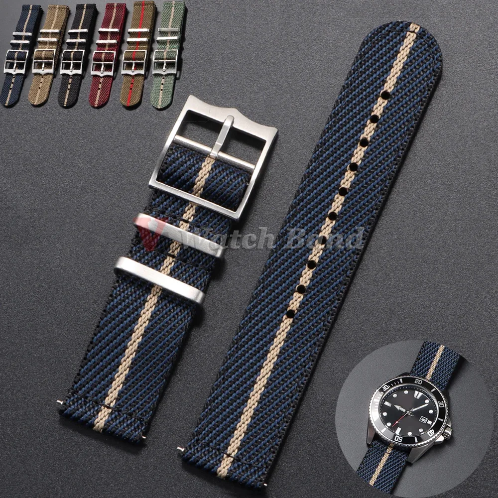 20 22mm Nylon Strap for Tudor  - Nato Strap Nylon 评论和价格