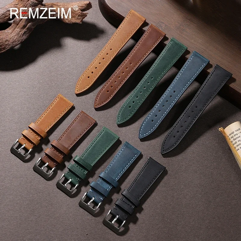 Crazy Horse Quick Release Leat - Leather Strap Quick Release 评论和价格