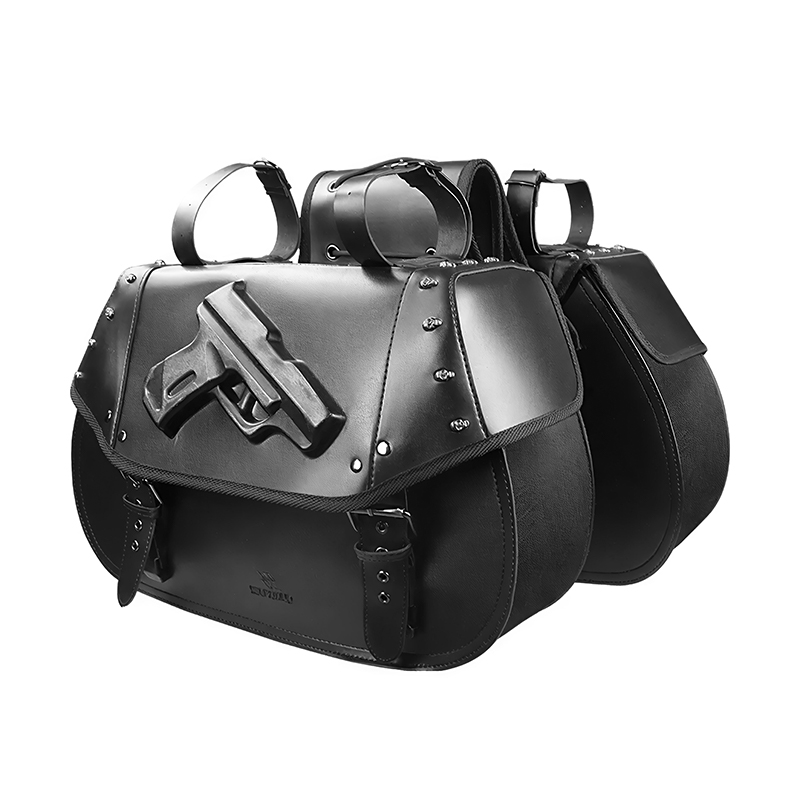 34L Universal Motorcycle PU Le - Leather Strap Quick Release 评论和价格