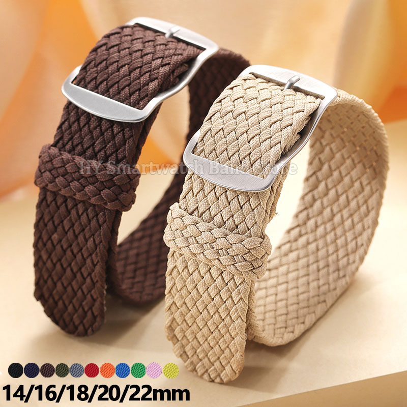 14mm 16mm 18mm 20mm 22mm Woven - Perlon Strap Woven 评论和价格