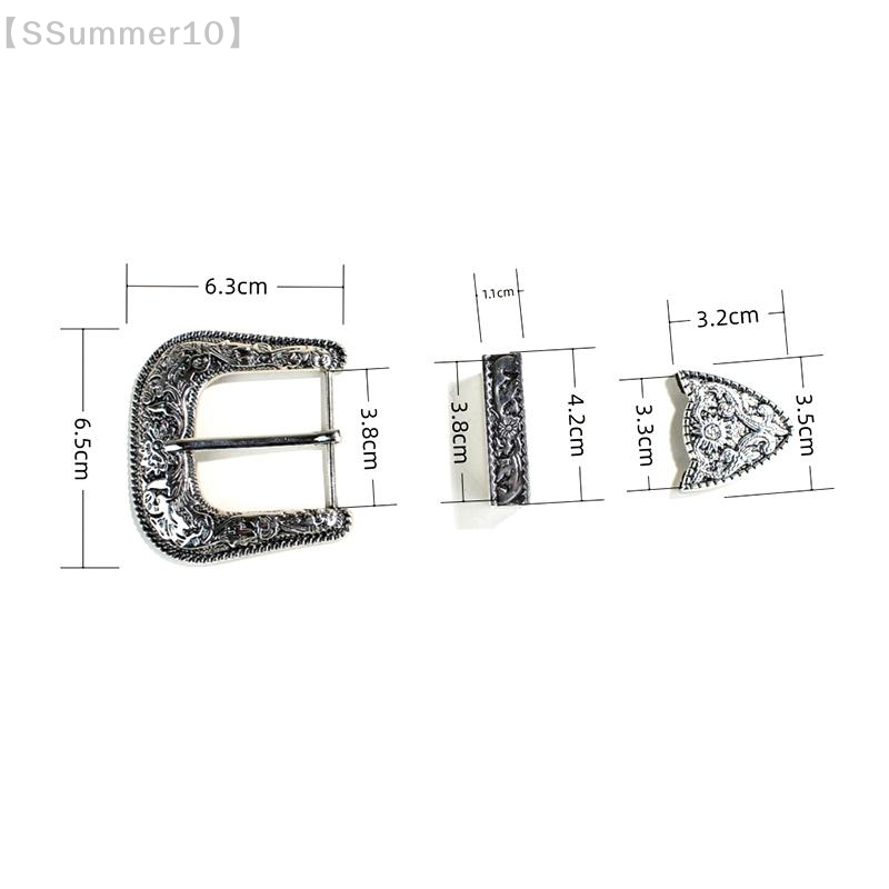 【SSummer10】1 Set Three-Piece B - Buckle Pin Ss 评论和价格