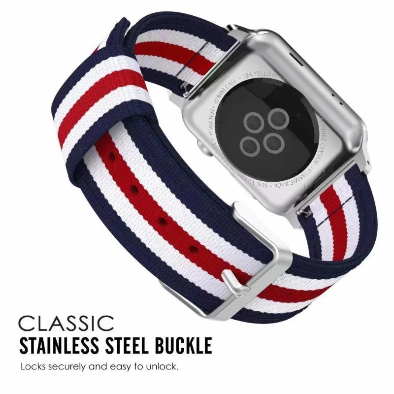 Nylon Canvas Strap For Apple W - Canvas Strap Watch 评论和价格