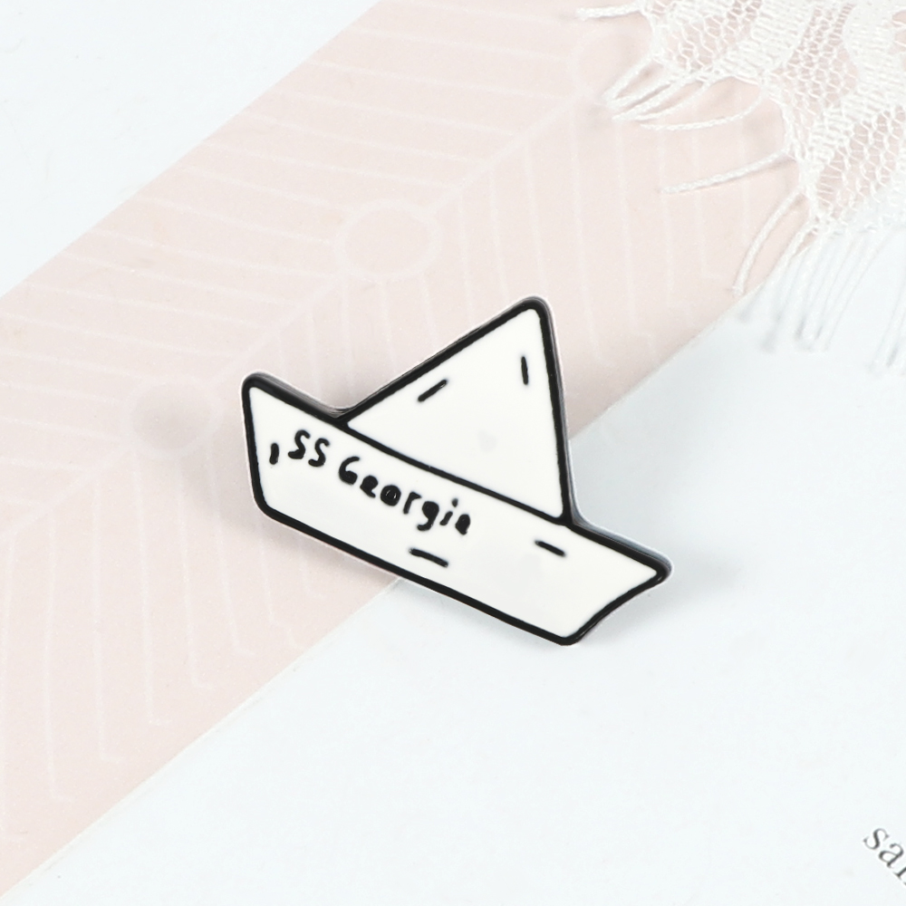 Paper Boat Enamel Pin SS Georg - Buckle Pin Ss 评论和价格