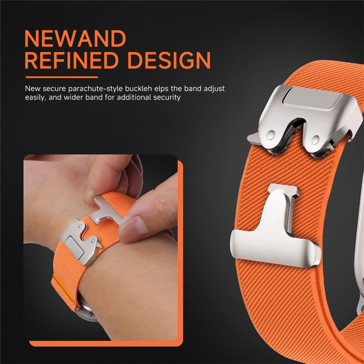 Parachute Nylon Strap for Sams - Parachute Strap Elastic 评论和价格
