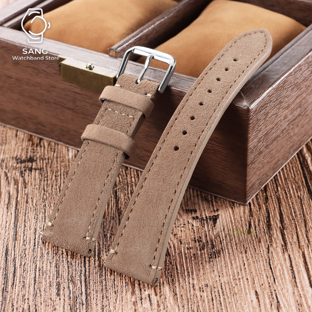 20mm 22mm Universal Men Women  - Suede Strap Watch 评论和价格