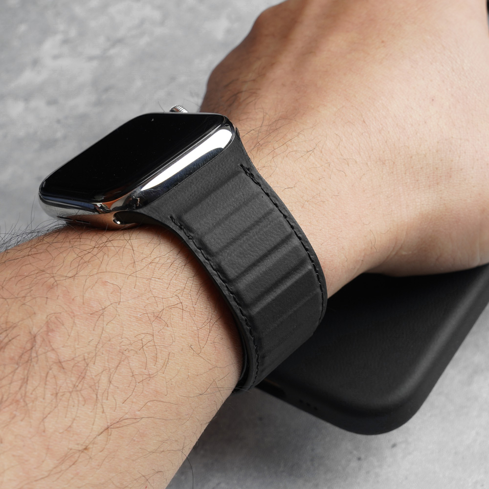 Magnetic Nappa Genuine Strap f - Suede Strap Watch 评论和价格