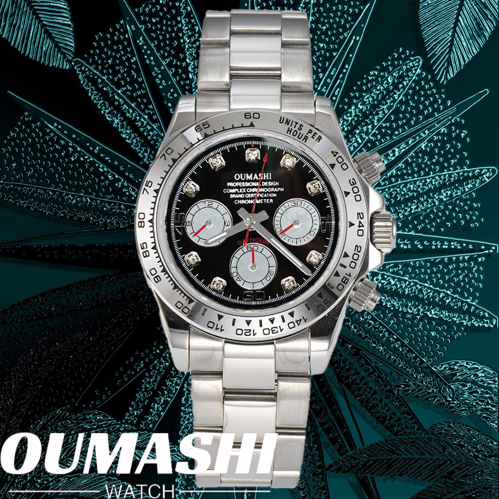 Luxury VK63 WATCH 39mm quartz  - Stainless Bracelet Diver 评论和价格
