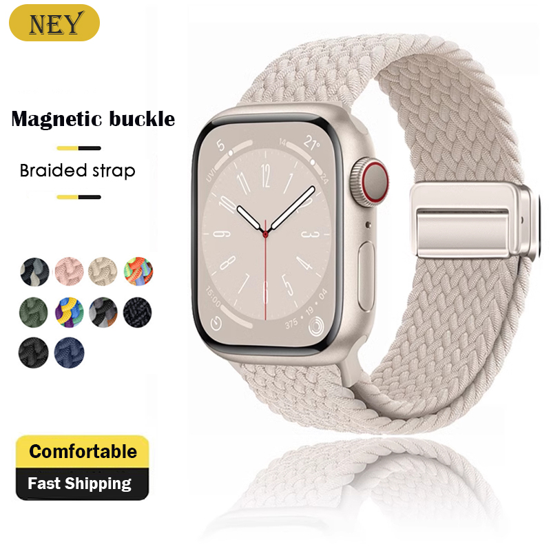 Braided Strap For Apple Watch  - Milanese Loop Magnetic 评论和价格