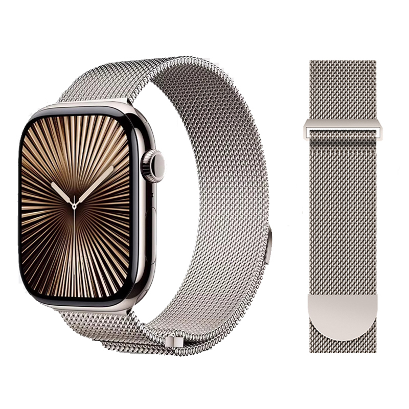 Milanese Loop Strap For Apple  - Milanese Loop Magnetic 评论和价格