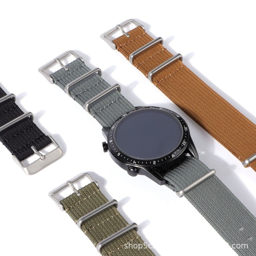 14/16/18/20/22mm NATO Watch Ba - Nato Strap Nylon 评论和价格