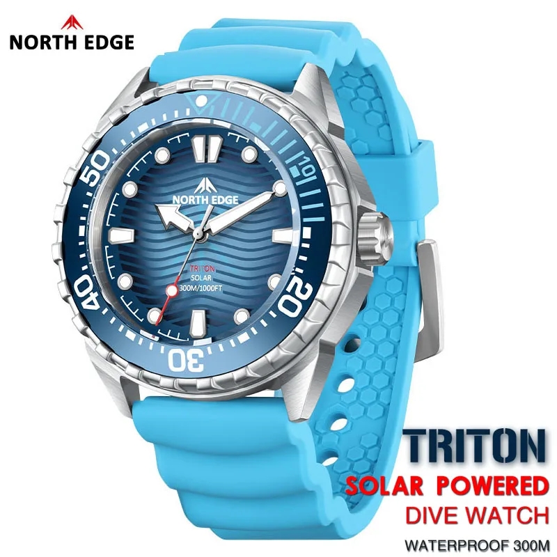 NORTH EDGE 2025 New TRITON Sol - Stainless Bracelet Diver 评论和价格