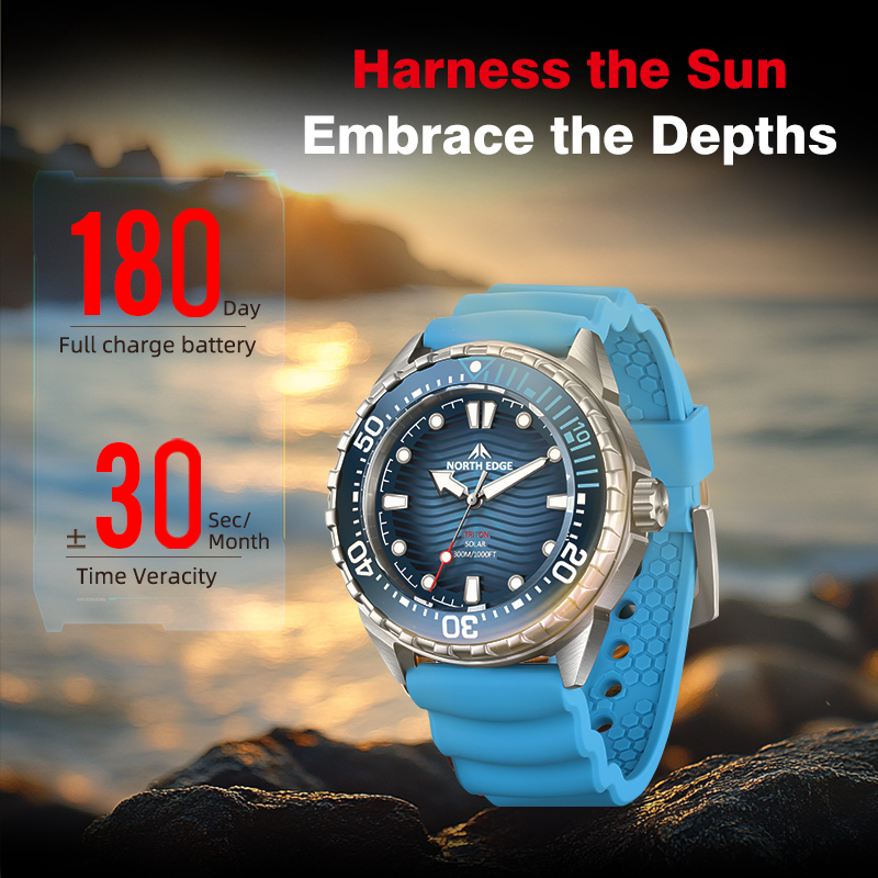 NORTH EDGE 2025 New TRITON Sol - Stainless Bracelet Diver 评论和价格