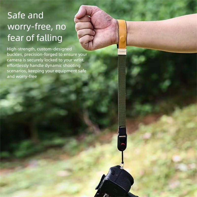 Quick Release Camera Wrist Str - Leather Strap Quick Release 评论和价格