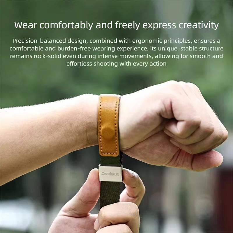 Quick Release Camera Wrist Str - Leather Strap Quick Release 评论和价格